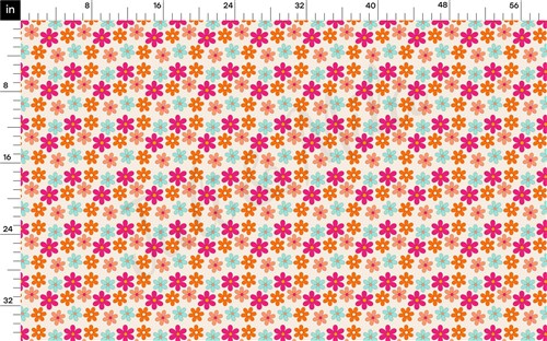 Floral Double Brushed Polyester Fabric Jersey Stretchy Soft Polyester Stretch Fabric