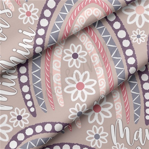 Mama's Mini Double Brushed Polyester Fabric Jersey Stretchy Soft Polyester Stretch Fabric