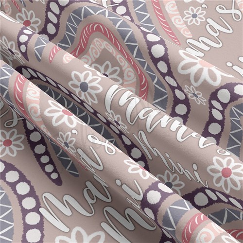 Mama's Mini Double Brushed Polyester Fabric Jersey Stretchy Soft Polyester Stretch Fabric