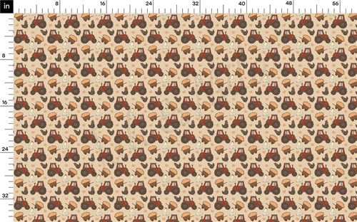 Farm Animals Double Brushed Polyester Fabric Jersey Stretchy Soft Polyester Stretch Fabric