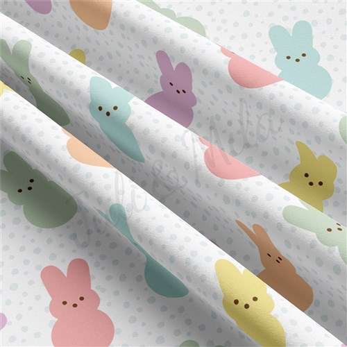 Easter Double Brushed Polyester Fabric Jersey Stretchy Soft Polyester Stretch Fabric