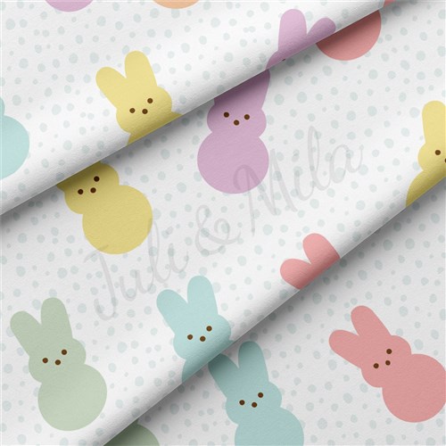 Easter Double Brushed Polyester Fabric Jersey Stretchy Soft Polyester Stretch Fabric