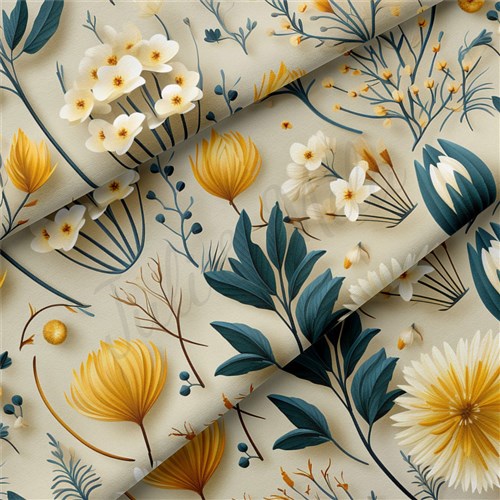 Embroidery Floral Double Brushed Polyester Fabric Jersey Stretchy Soft Polyester Stretch Fabric