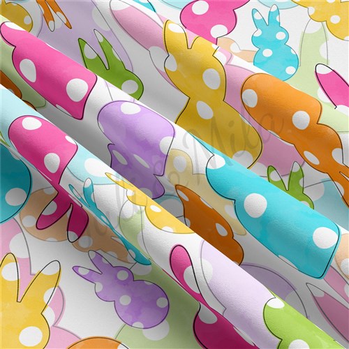 Easter Double Brushed Polyester Fabric Jersey Stretchy Soft Polyester Stretch Fabric