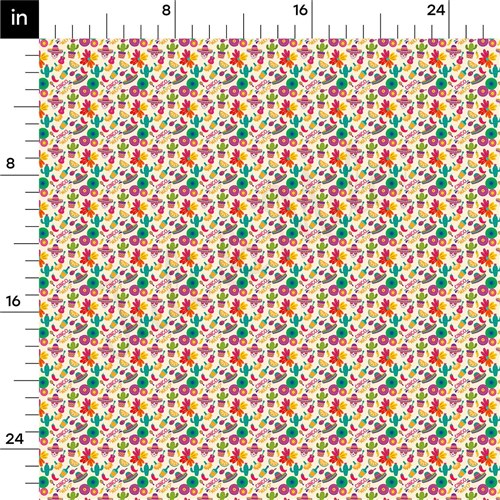 Cinco De Mayo Double Brushed Polyester Fabric Jersey Stretchy Soft Polyester Stretch Fabric