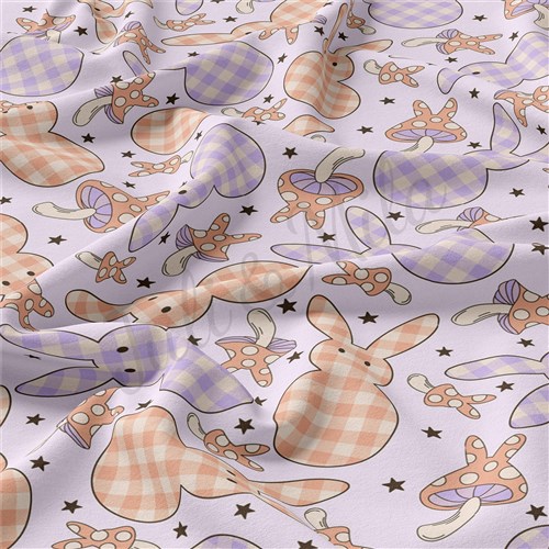 Easter Double Brushed Polyester Fabric Jersey Stretchy Soft Polyester Stretch Fabric