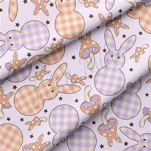 Easter Double Brushed Polyester Fabric Jersey Stretchy Soft Polyester Stretch Fabric