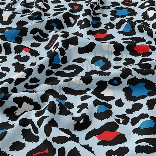 4th of July Patriotic Double Brushed Polyester Fabric Jersey Stretchy Soft Polyester Stretch Fabric