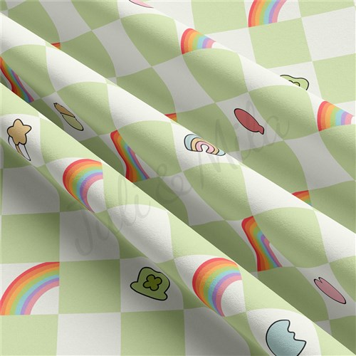 St. Patrick's Day Double Brushed Polyester Fabric Jersey Stretchy Soft Polyester Stretch Fabric