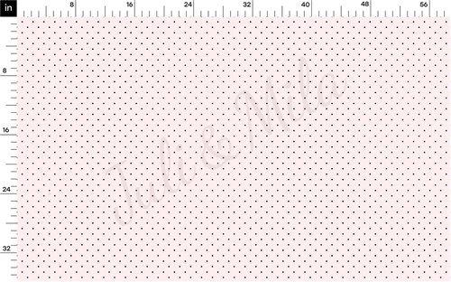 Polka Dots Double Brushed Polyester Fabric Jersey Stretchy Soft Polyester Stretch Fabric