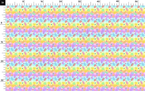 Easter Double Brushed Polyester Fabric Jersey Stretchy Soft Polyester Stretch Fabric