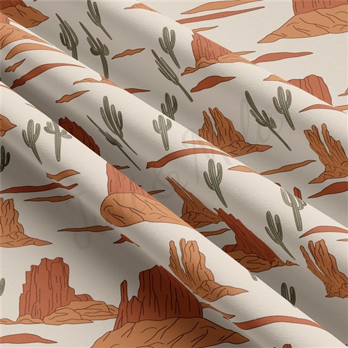 Boho Western Double Brushed Polyester Fabric Jersey Stretchy Soft Polyester Stretch Fabric