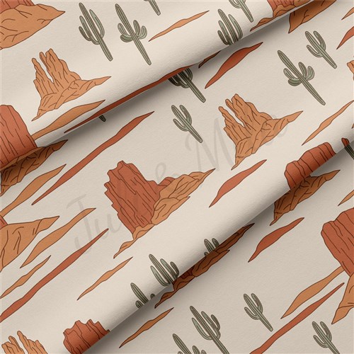 Boho Western Double Brushed Polyester Fabric Jersey Stretchy Soft Polyester Stretch Fabric