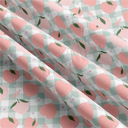 Peach Summer Double Brushed Polyester Fabric Jersey Stretchy Soft Polyester Stretch Fabric