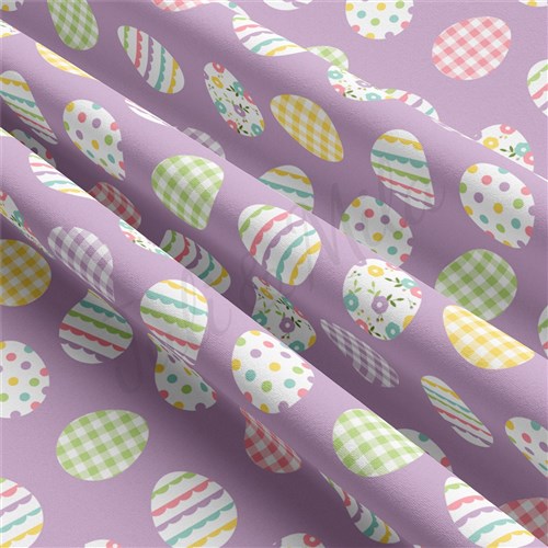 Easter Double Brushed Polyester Fabric Jersey Stretchy Soft Polyester Stretch Fabric