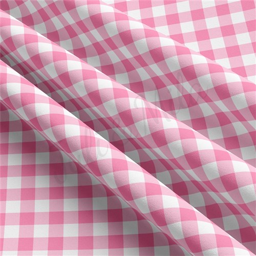 Gingham Double Brushed Polyester Fabric Jersey Stretchy Soft Polyester Stretch Fabric