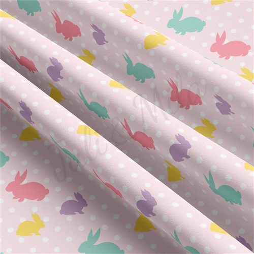 Easter Double Brushed Polyester Fabric Jersey Stretchy Soft Polyester Stretch Fabric