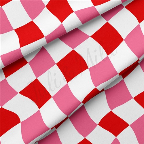 Valentine's Day Double Brushed Polyester Fabric Jersey Stretchy Soft Polyester Stretch Fabric
