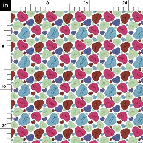 Valentine's Day Double Brushed Polyester Fabric Jersey Stretchy Soft Polyester Stretch Fabric