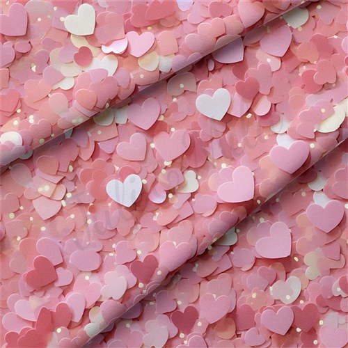 Valentine's Day Double Brushed Polyester Fabric Jersey Stretchy Soft Polyester Stretch Fabric