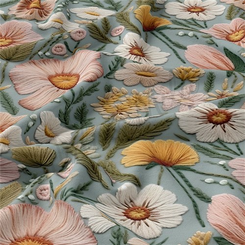 Embroidery Double Brushed Polyester Fabric Jersey Stretchy Soft Polyester Stretch Fabric