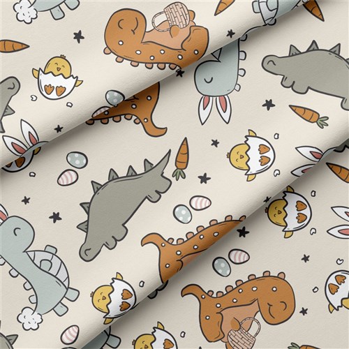 Easter Double Brushed Polyester Fabric Jersey Stretchy Soft Polyester Stretch Fabric