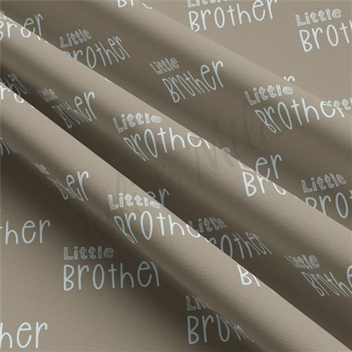 Little Brother Double Brushed Polyester Fabric Jersey Stretchy Soft Polyester Stretch Fabric