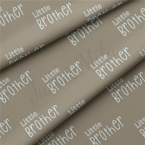 Little Brother Double Brushed Polyester Fabric Jersey Stretchy Soft Polyester Stretch Fabric