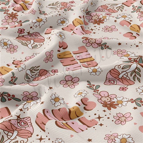 Mama's Girl Rib Knit Fabric, RBK1512 & Get a Free $89.99 Embroidery Bundle