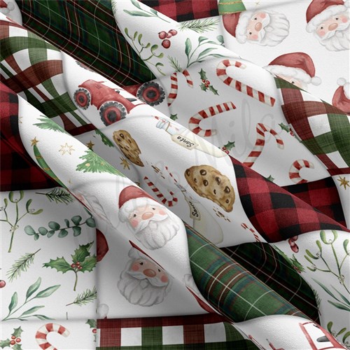 Christmas Double Brushed Polyester Fabric Jersey Stretchy Soft Polyester Stretch Fabric