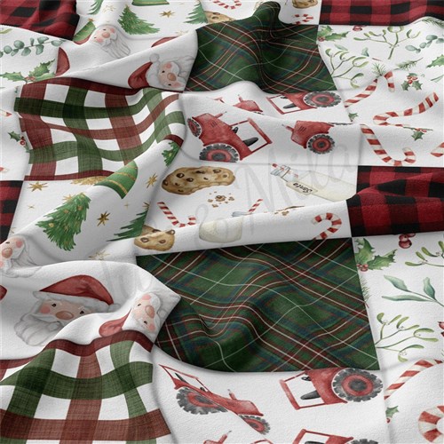 Christmas Double Brushed Polyester Fabric Jersey Stretchy Soft Polyester Stretch Fabric
