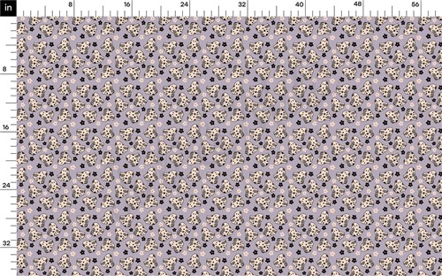 Halloween Ghosts Double Brushed Polyester Fabric Jersey Stretchy Soft Polyester Stretch Fabric