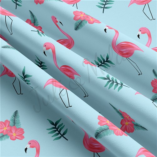 Flamingo Double Brushed Polyester Fabric Jersey Stretchy Soft Polyester Stretch Fabric