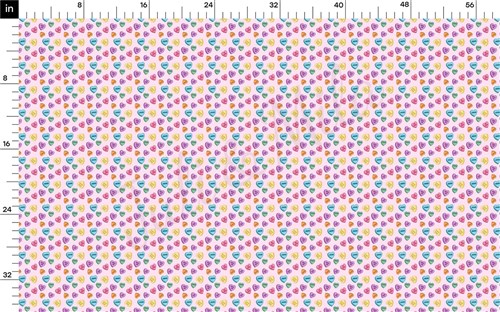 Valentine's Day Double Brushed Polyester Fabric Jersey Stretchy Soft Polyester Stretch Fabric
