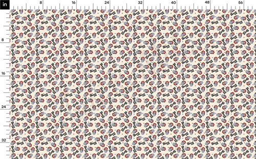 4th of July Patriotic Double Brushed Polyester Fabric Jersey Stretchy Soft Polyester Stretch Fabric