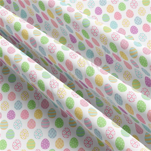 Easter Double Brushed Polyester Fabric Jersey Stretchy Soft Polyester Stretch Fabric