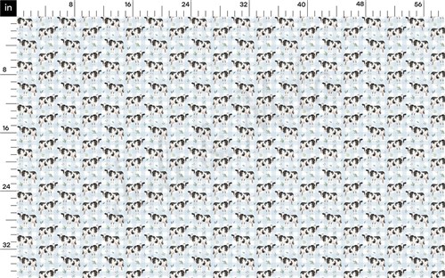 Cow Double Brushed Polyester Fabric Jersey Stretchy Soft Polyester Stretch Fabric