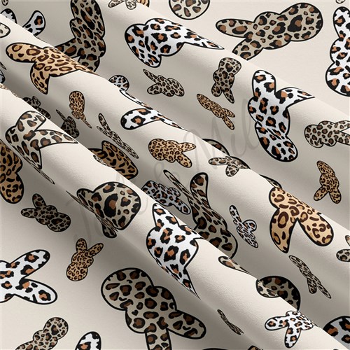 Easter Double Brushed Polyester Fabric Jersey Stretchy Soft Polyester Stretch Fabric