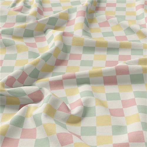 Easter Double Brushed Polyester Fabric Jersey Stretchy Soft Polyester Stretch Fabric