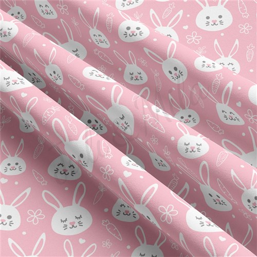 Easter Double Brushed Polyester Fabric Jersey Stretchy Soft Polyester Stretch Fabric