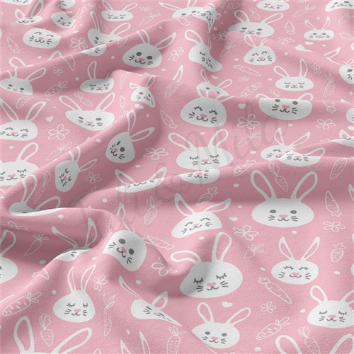 Easter Double Brushed Polyester Fabric Jersey Stretchy Soft Polyester Stretch Fabric