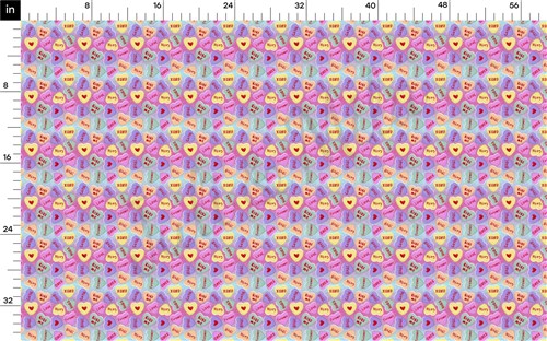 Valentine's Day Double Brushed Polyester Fabric Jersey Stretchy Soft Polyester Stretch Fabric
