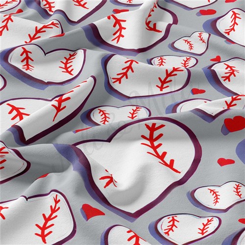 Baseball Baseball Double Brushed Polyester Fabric Jersey Stretchy Soft Polyester Stretch Fabric