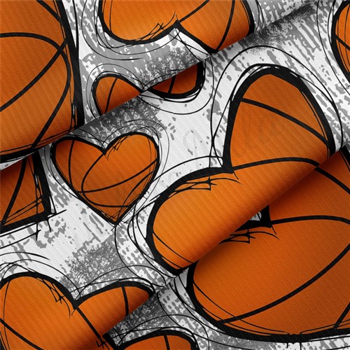 Baskeball Rib Knit Fabric, RBK1988 & Get a Free $89.99 Embroidery Bundle