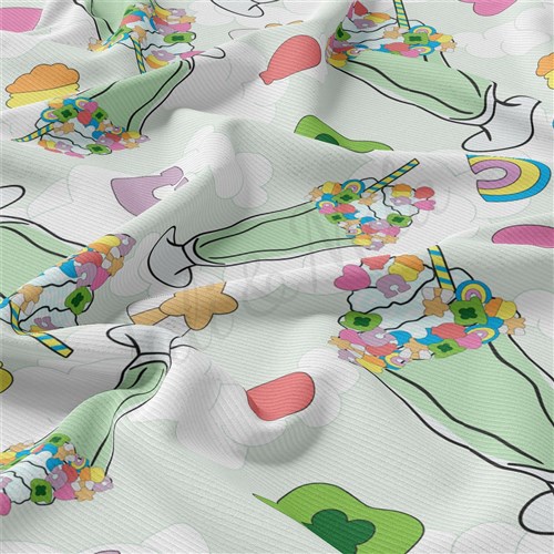 St. Patrick's Day Rib Knit Fabric, RBK1985 & Get a Free $89.99 Embroidery Bundle