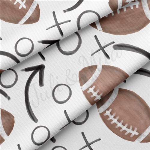 Football Rib Knit Fabric, RBK1998 & Get a Free $89.99 Embroidery Bundle