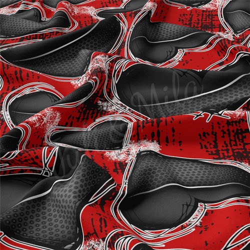 Hockey Double Brushed Polyester Fabric Jersey Stretchy Soft Polyester Stretch Fabric