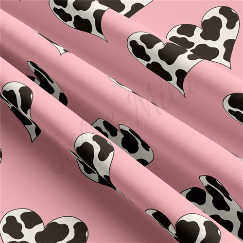 Valentine's Day Double Brushed Polyester Fabric Jersey Stretchy Soft Polyester Stretch Fabric