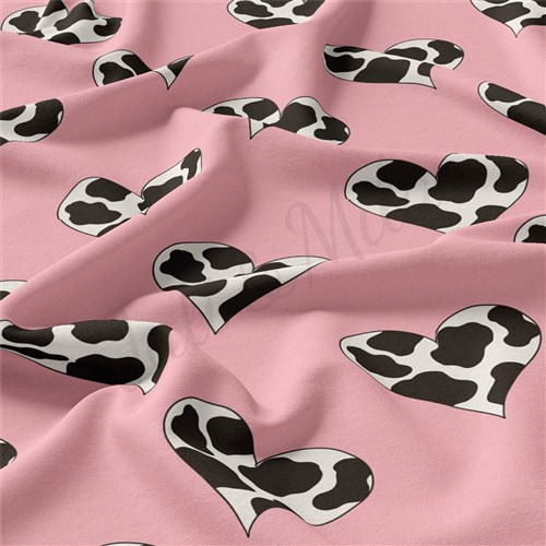 Valentine's Day Double Brushed Polyester Fabric Jersey Stretchy Soft Polyester Stretch Fabric