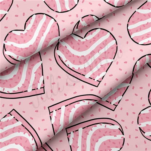 Valentine's Day Double Brushed Polyester Fabric Jersey Stretchy Soft Polyester Stretch Fabric